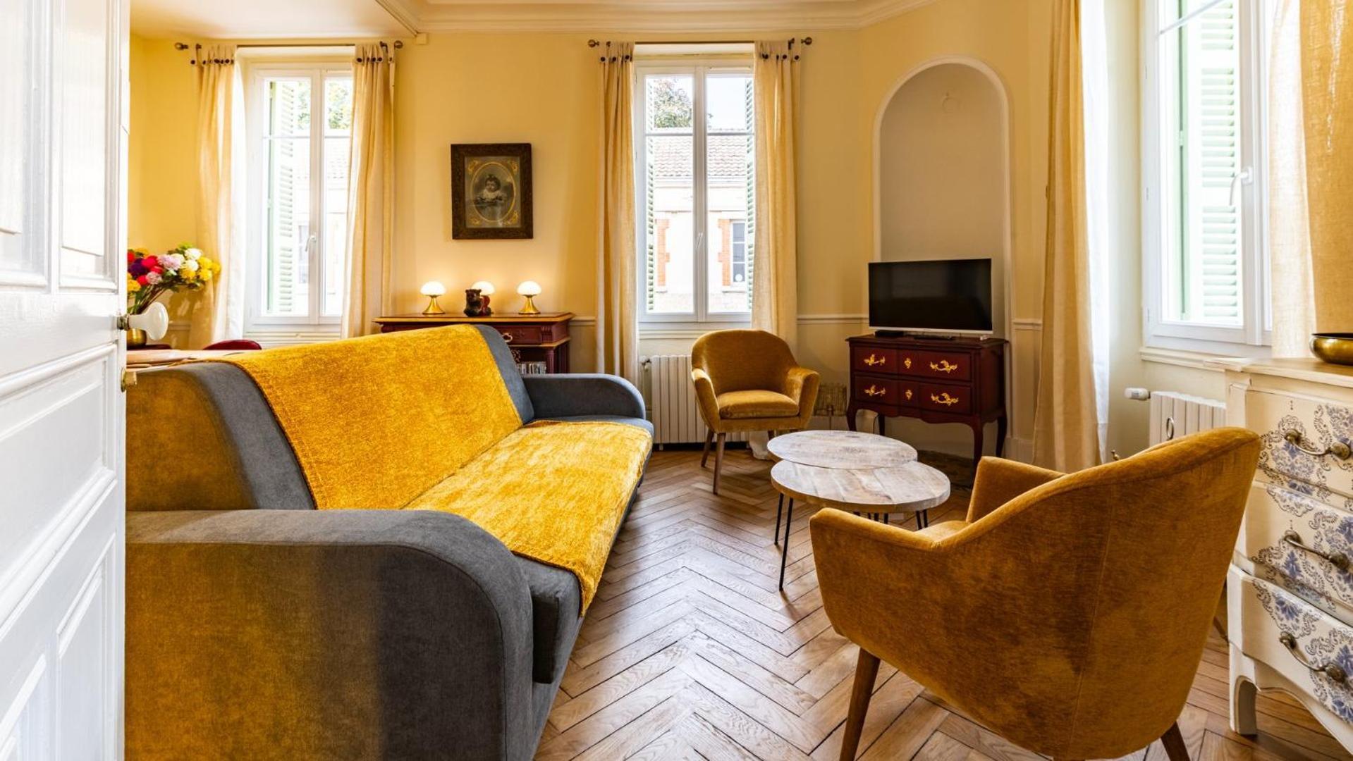 Jade - Evasion Vintage Apartment Dijon Bagian luar foto